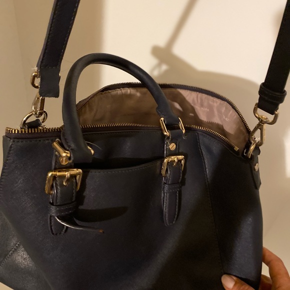 Michael Kors Navy Blue Tote - Picture 10 of 10